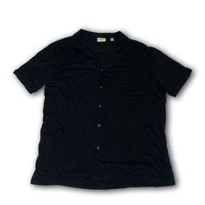 Mango Basic Short Sleeve Button Down
